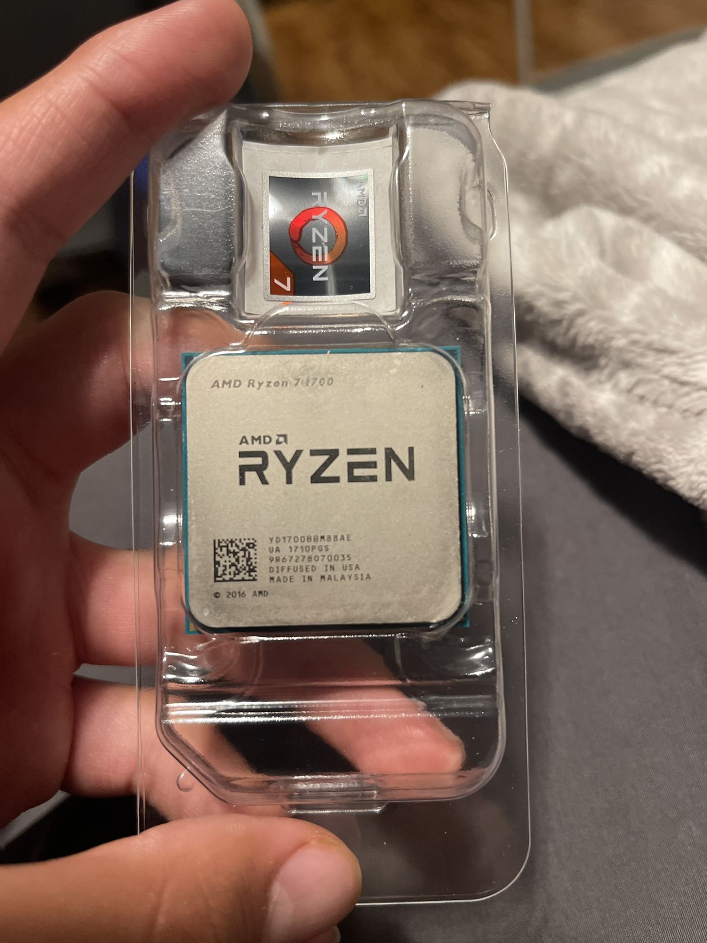 cpu Ryzen 7 1700
