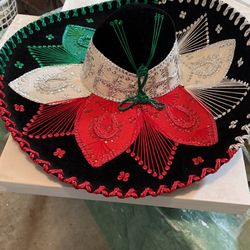 Beautiful Authentic Mexican Traditional Hat