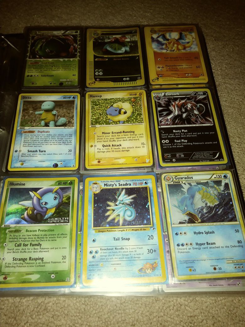 Amazing Pokemon Card Collection