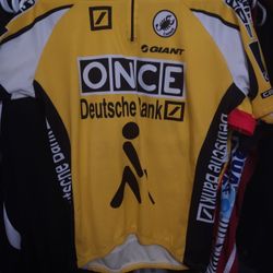 ONCE Cycling Team Jersey Retro ... USA XL 
