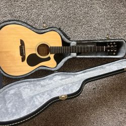 Alvarez acoustic guitar and hard case