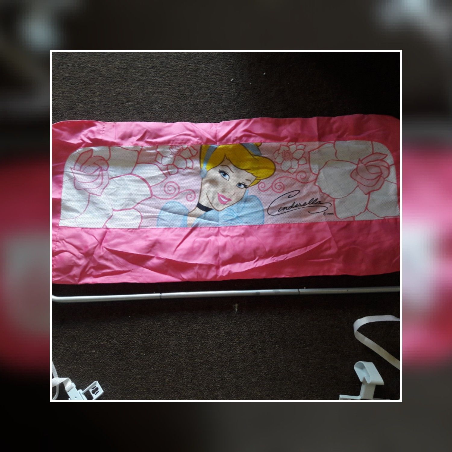 Girls Cinderella Bed Rail