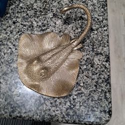 Brass Manta Ray
