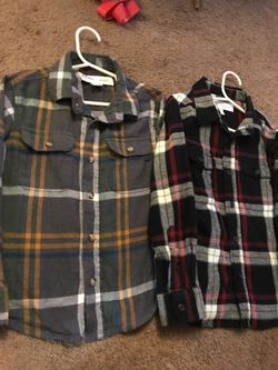 Boys flannel size 5