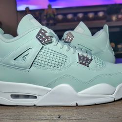 JORDAN 4 RETRO 'ABUNDANCE/SEAFOAM' (WOMEN'S) (2025) (NO BOX)