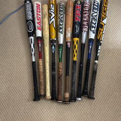 Used Baseball Bats 