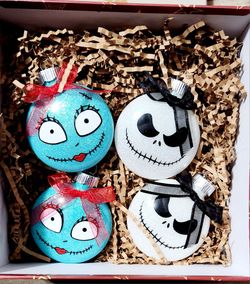 Custom Nightmare Before Christmas Ornaments