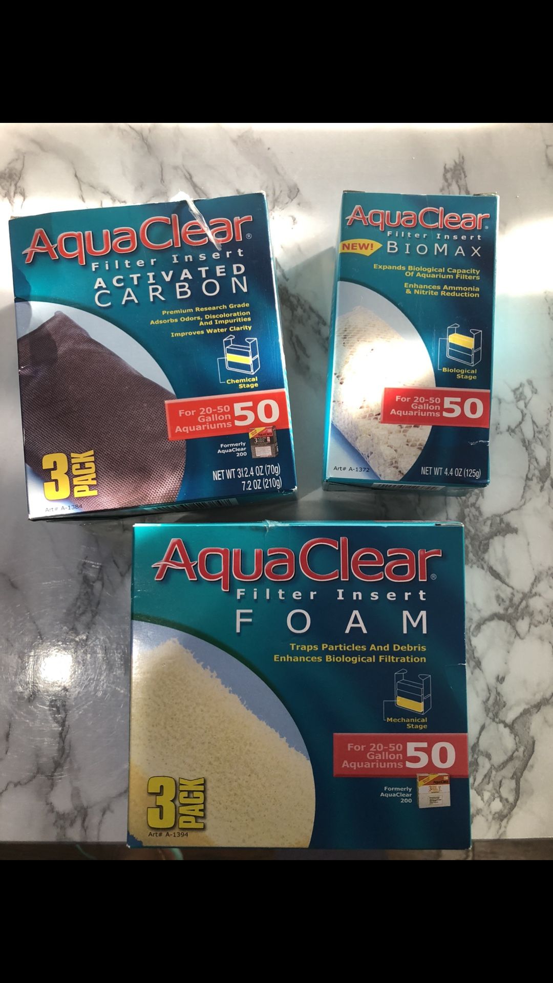 50 Gallon Aquarium Filter Inserts