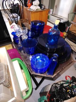 BLUE GLASS