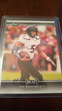 2017 Leaf Draft Pat Mahomes RC!!!