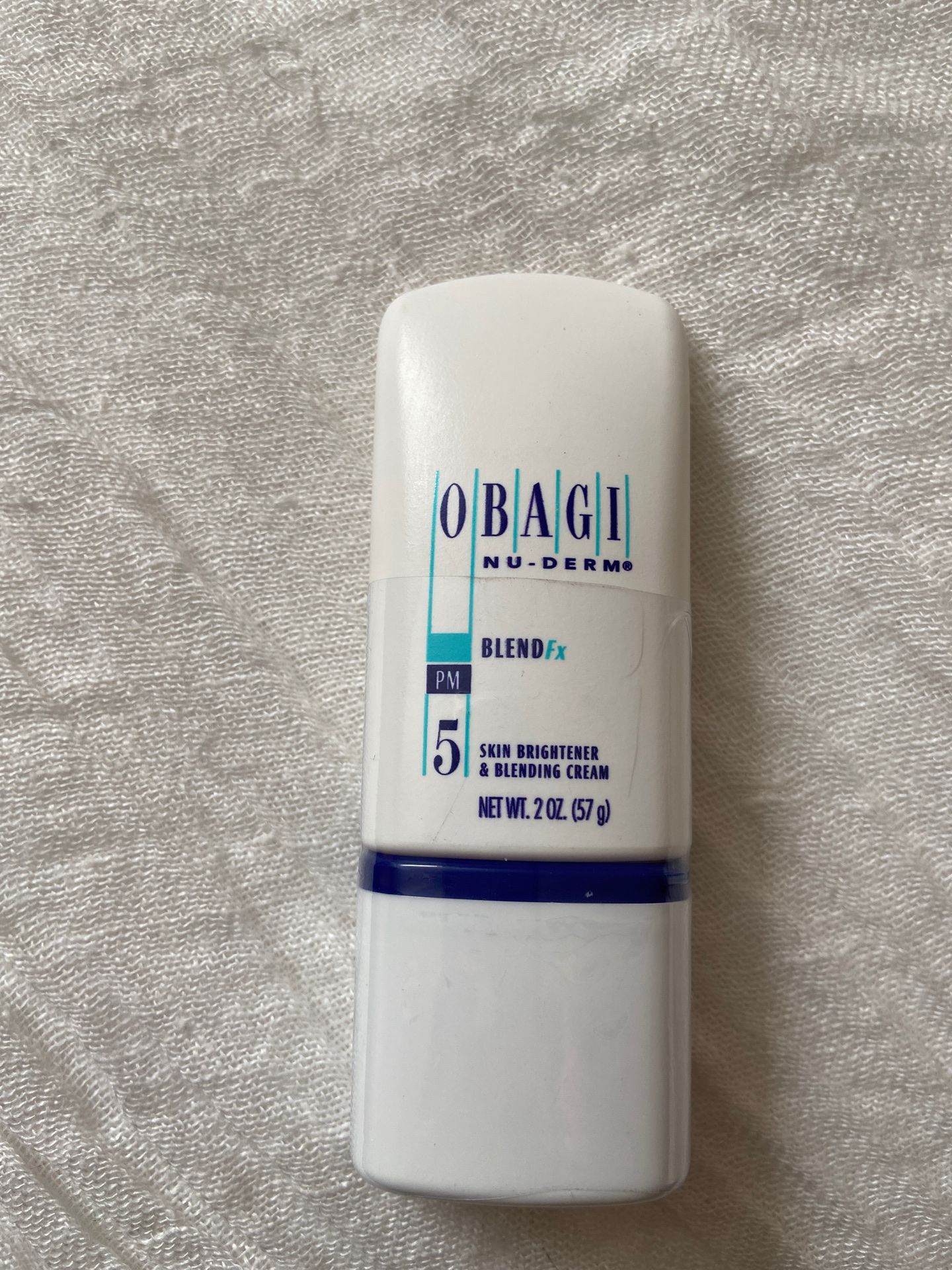 Obagi Nu-Derm #5. Skin brightened & blending cream 2oz. New never opened!
