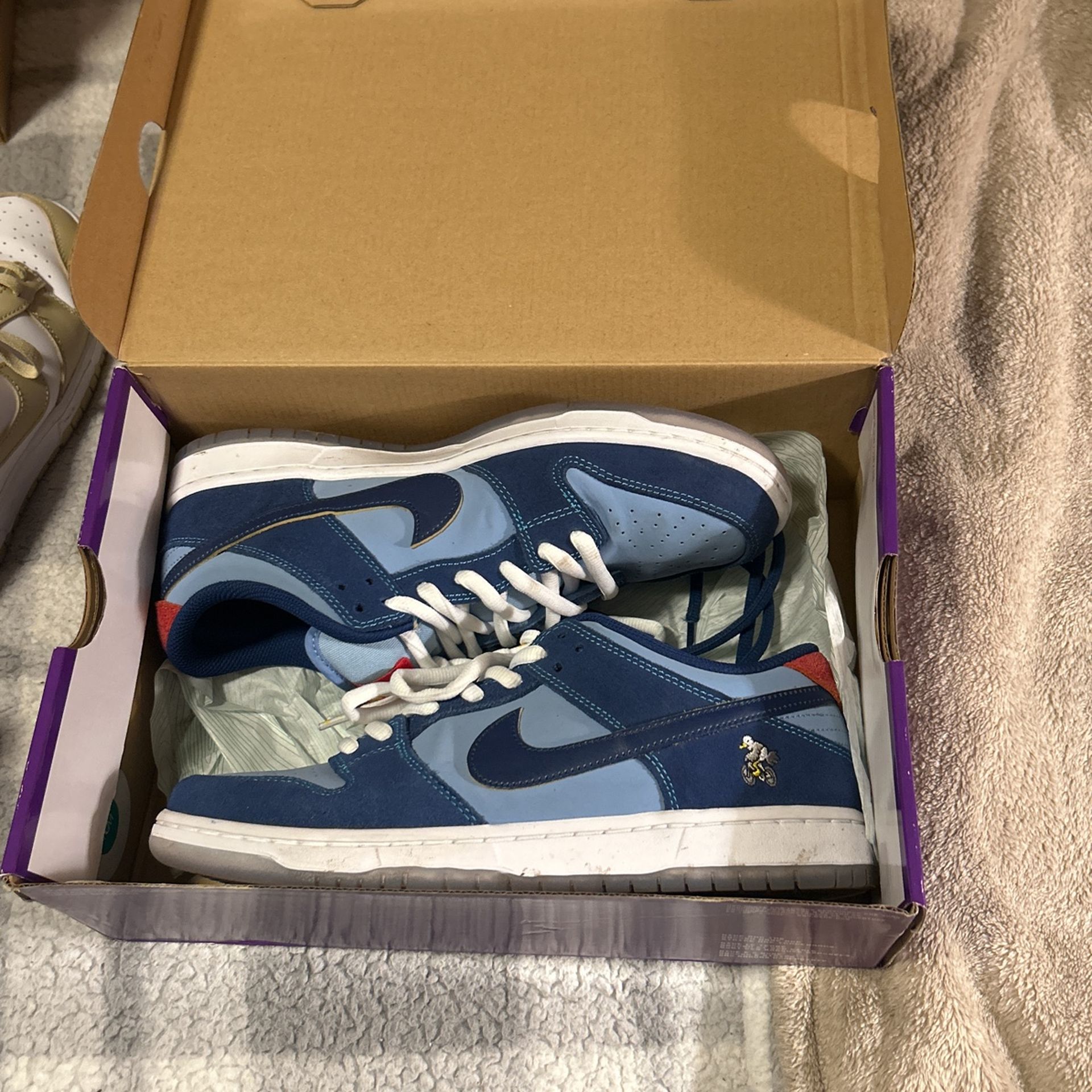 Nike SB Dunk low Pro why so sad size 9 and a half