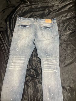 Purple jeans