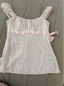 Blouse Hollister flowers