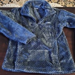 Womens Columbia Quarter Zip Fleece Sweatshirt Small