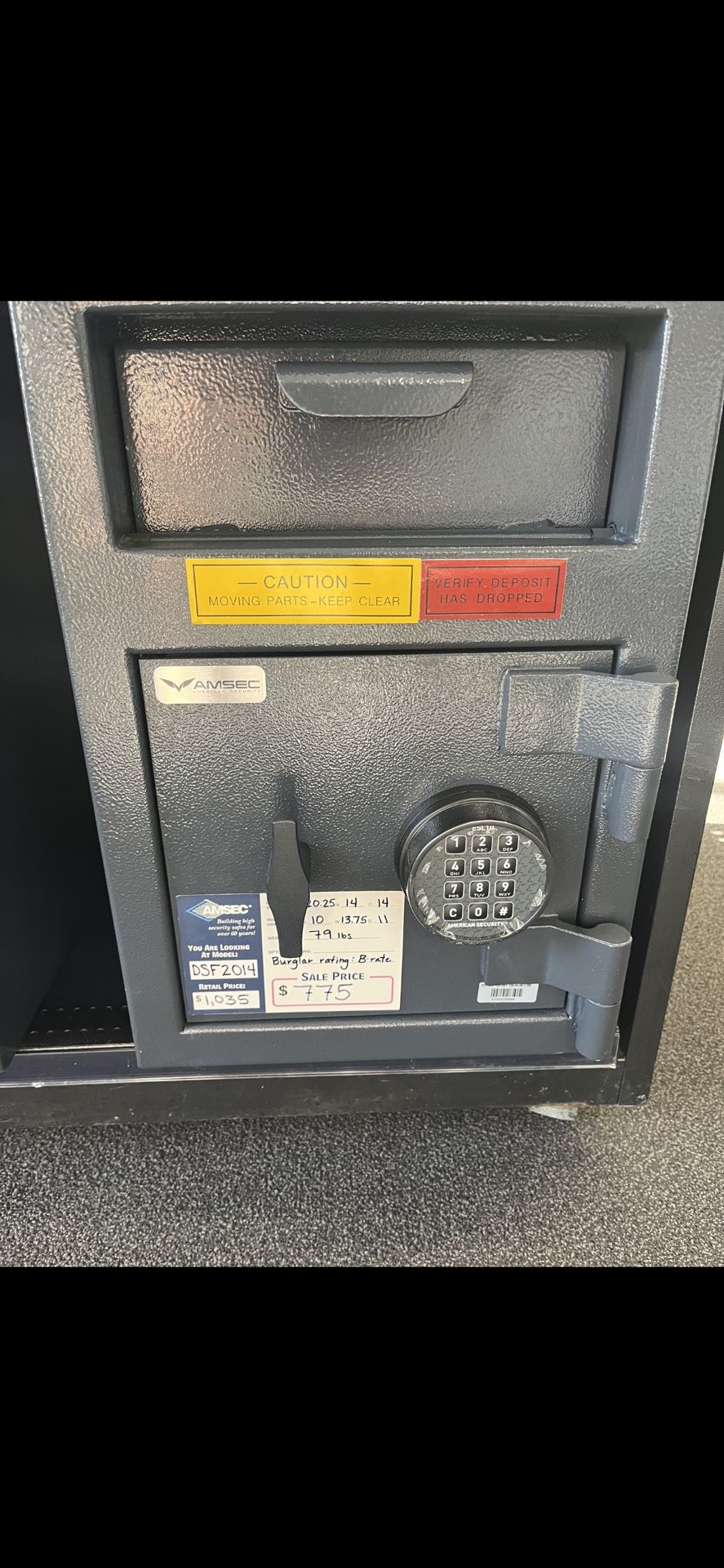 Used Safe Floor Mount