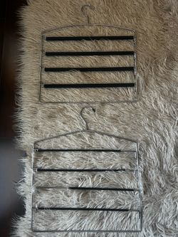 Pair of like new super sturdy pant hangers