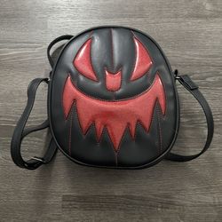 Love Pain & Stitches Leather Pumpkin Bag. 