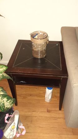 Long coffee table 4ft length 1ft 20in wide End table 1ft 20inc all round