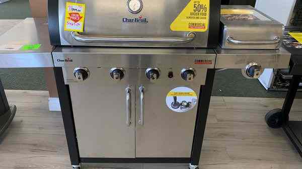 Brand New Char-Broil Stainless Steel BBQ Grill! 1AWFW