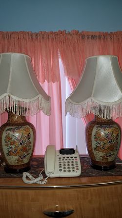 Pair of Porcelian Lamps