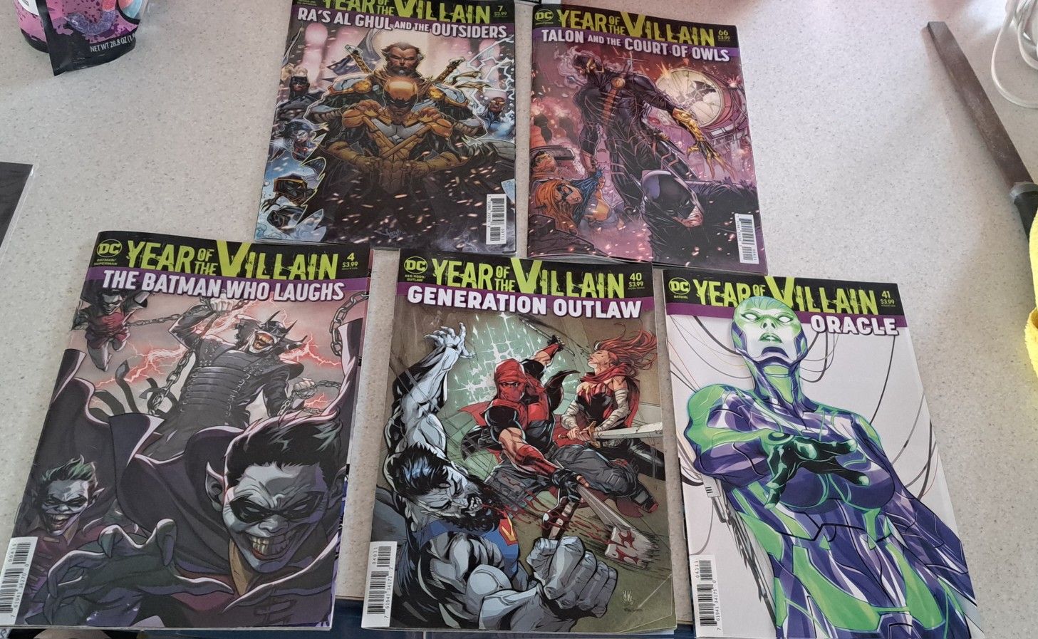 Lot Of 5 DC Comic Books