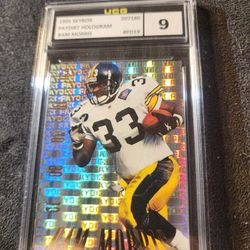 1995 Skybox Premium Paydirt #PD19 Bam Morris Steelers UCG MINT 9