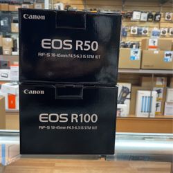 Canon R50 With 18-45mm Lens