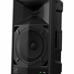 Alpha Theta Wave-Eight, 8-Inch Portable DJ Speaker with Sonic Link - Black