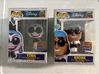 Funko Pop! Disney: The Emperor's New Groove - Yzma #1032 & Kronk #1033 WonderCon Limited Edition Set