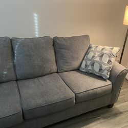 Nice Couch With Lamp