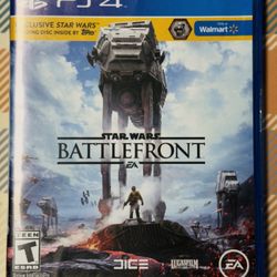 Star Wars Battlefront (Sony PlayStation 4, 2015, EA) Walmart Exclusive Tested