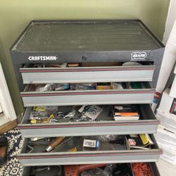 Sears Craftsman 6 Drawer Rolling Tool Chest/ Tool Box