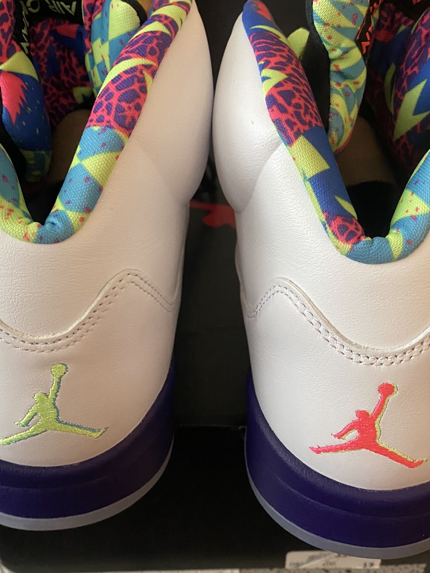 Brand New Size 13 Air Jordan 5 Retro Fresh Prince Sneakers With Box
