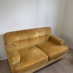 Vintage Midcentury Modern- Golden Yellow 