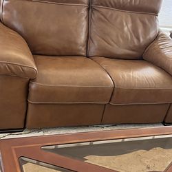 Lather Power recliners Sofa , Natuzzi Edition