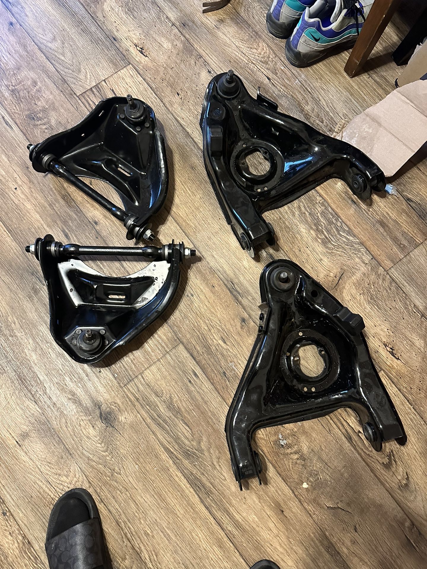 G Body Front Upper And Lower Control Arms