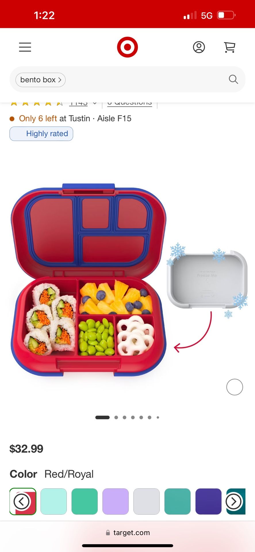 Bentgo lunch Box