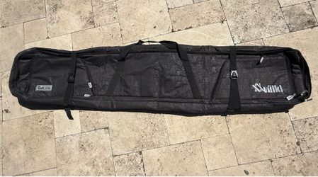Volkl 200cm Double Padded Rolling Ski Travel Bag