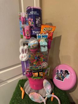 K-Pop Demon Hunters 🐰Easter basket