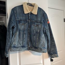 Polo Ralph Lauren Trucker Denim Jacket Men’s Size L