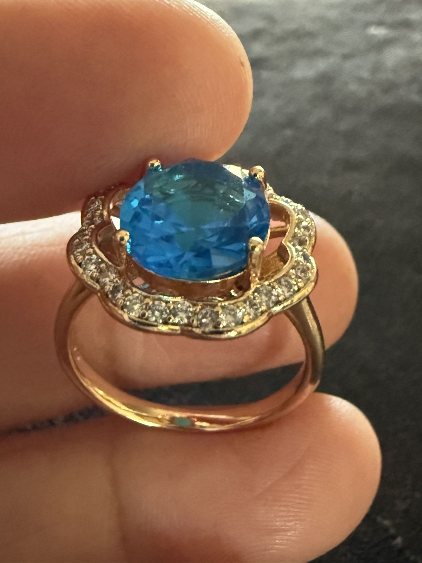 14k gold plated ring size 7, 8 and 9