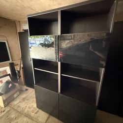 Dark Brown Book Shelve / Storage