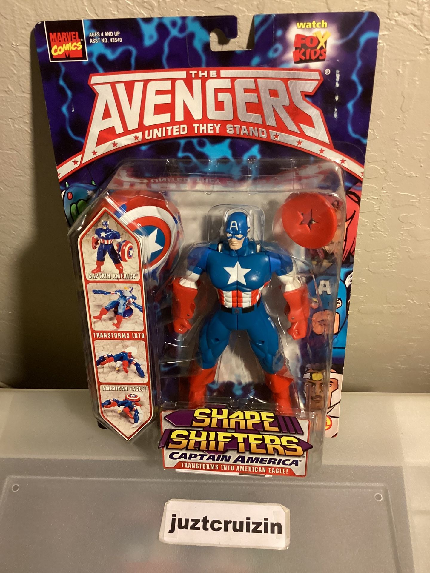 2000 Marvel Comics THE AVENGERS Shape Shifters CAPTAIN AMERICA