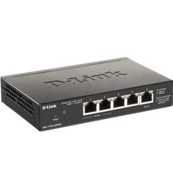 5 port gigabit smart managed desktop PoE switch DGS 1100 series  Smart managed switch