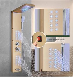 Shower Panel- Spa Rainfall Showerhead