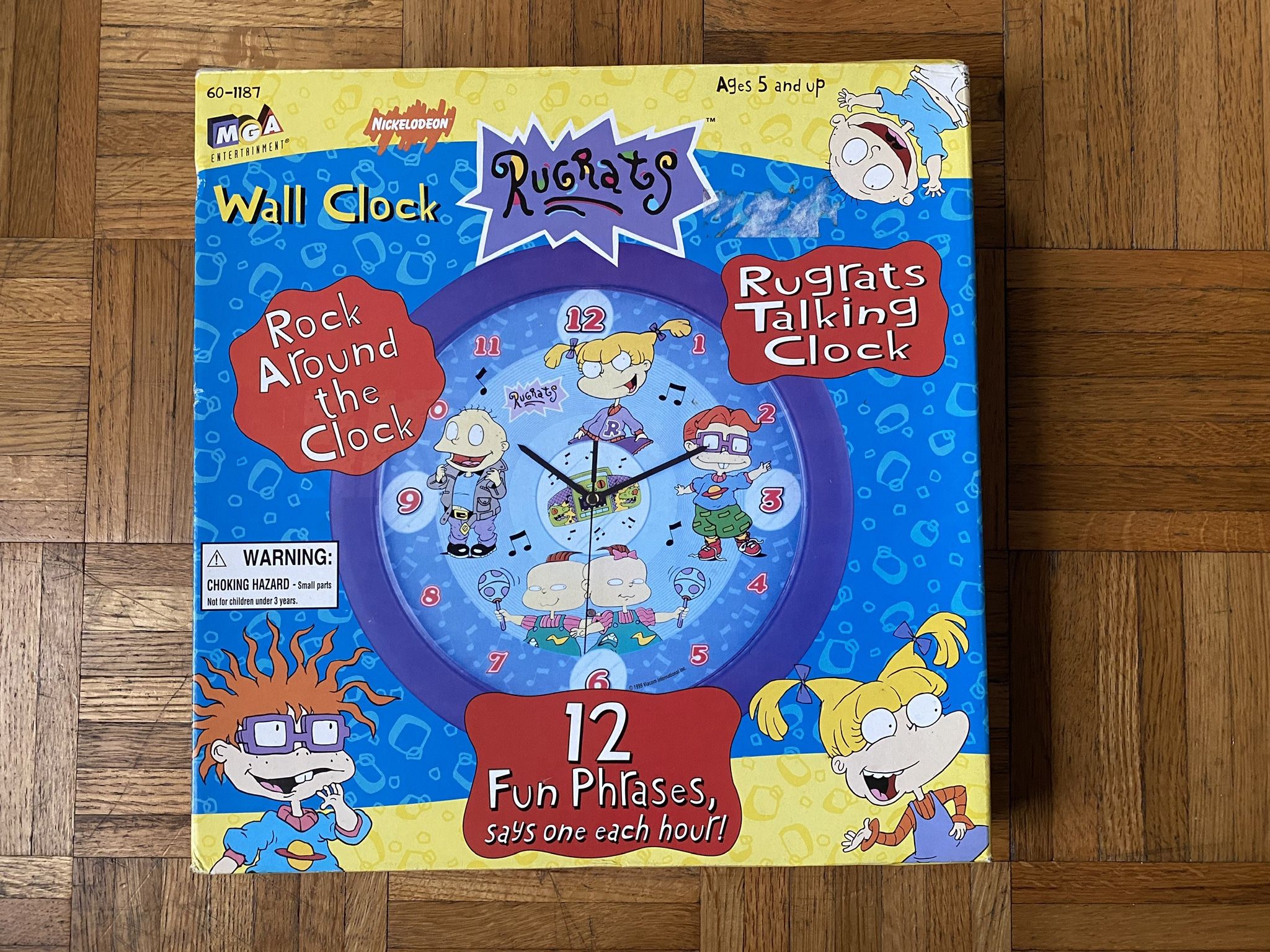 Vintage Rugrats Clock 