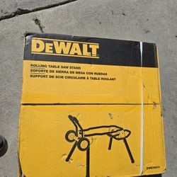 DEWALT
31.5 lbs. Rolling Table Saw Stand $150 Firm 