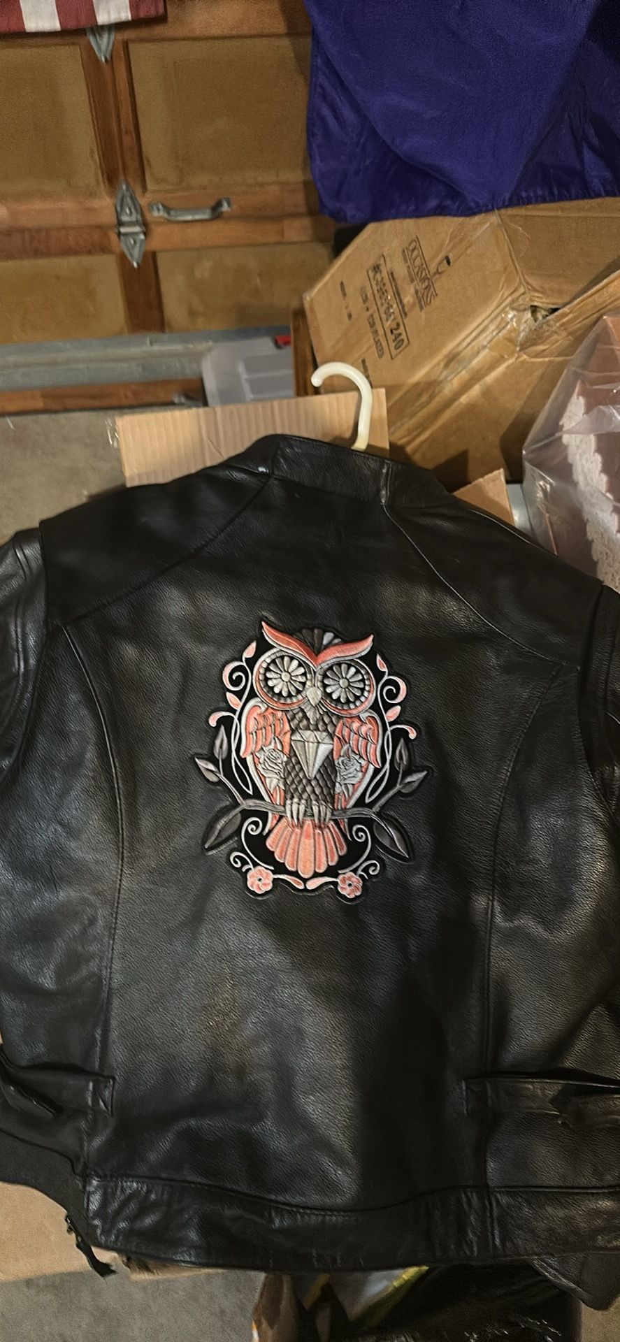 Leather Riding Jacket (Motorcycle)