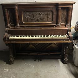 1885 Storey And Clark piano 